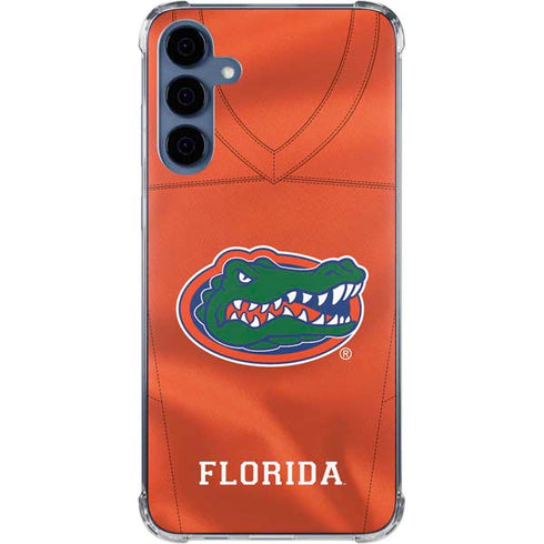 University of Florida Orange Jersey Galaxy A35 5G Clear Case